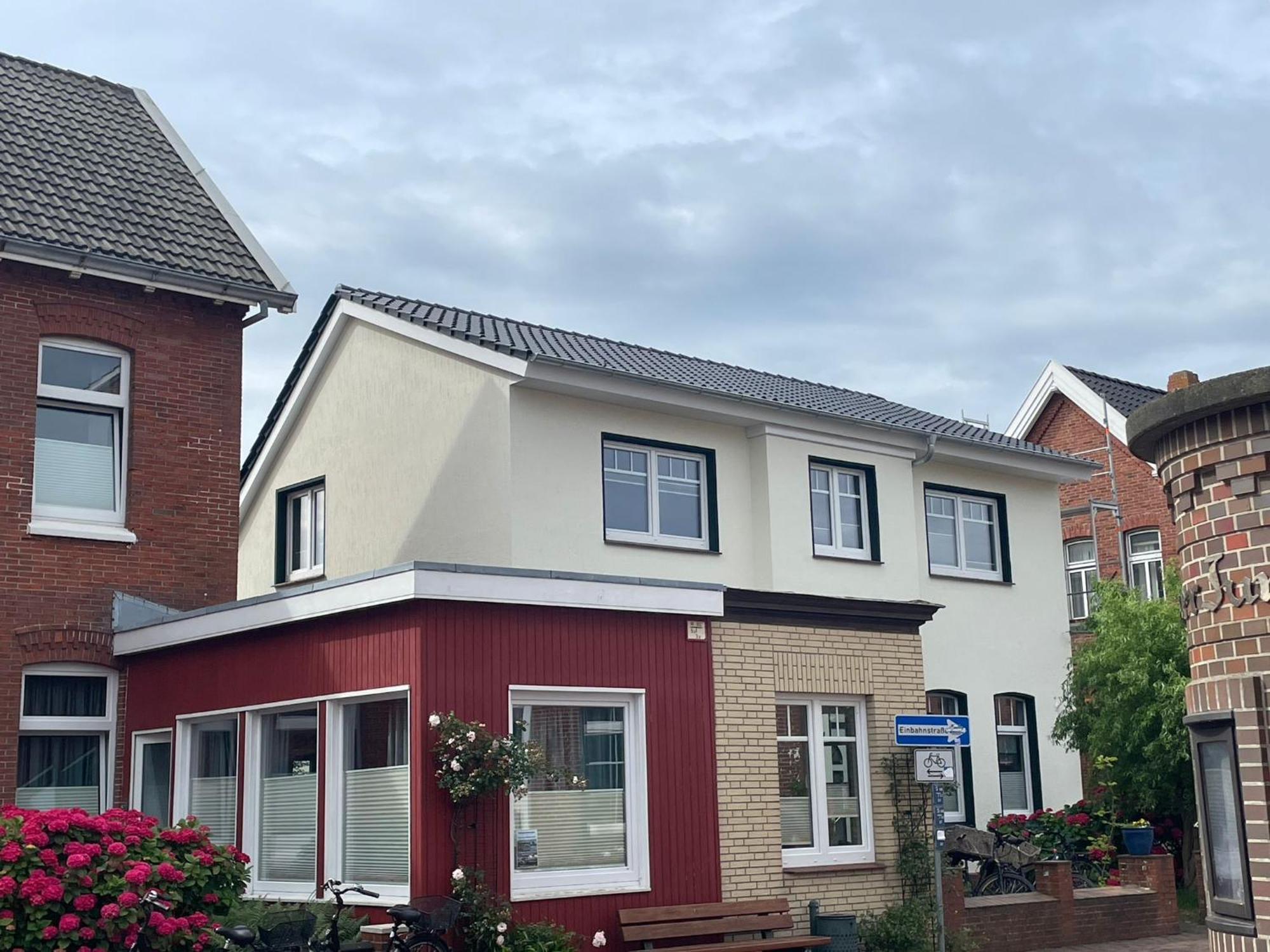 Haus Breslau Hotel Боркум Екстериор снимка